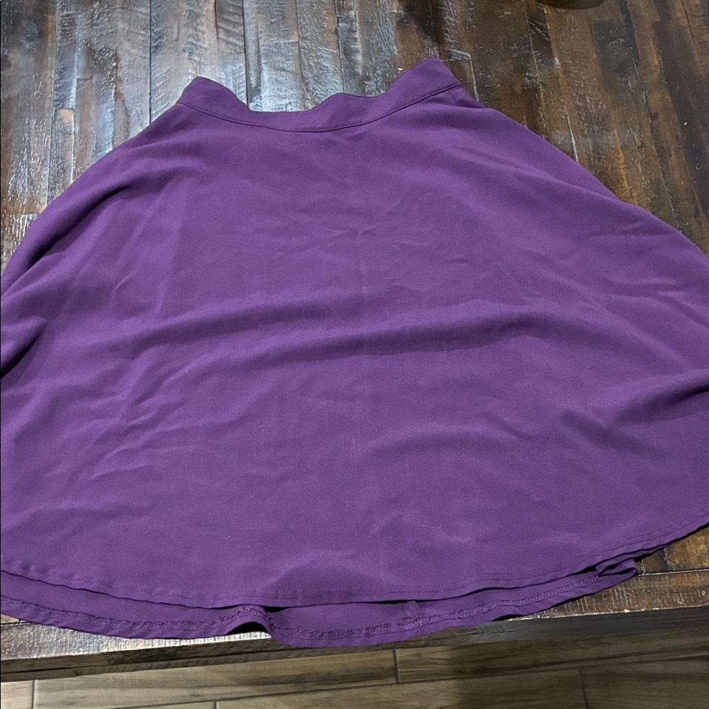 Chic Purple Women's Skater Skirt